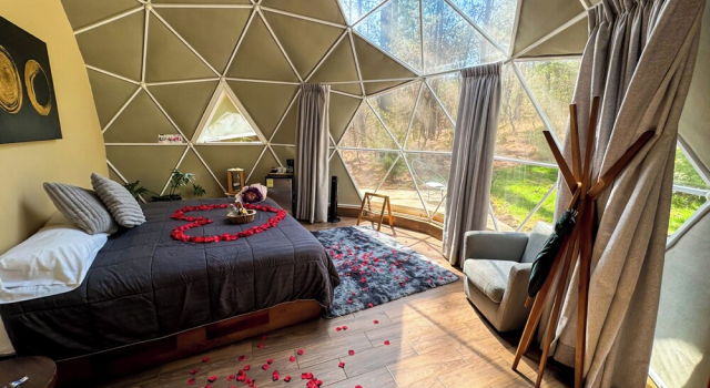 Camera doppia Deluxe Luahara Glamping Tapalpa - Domo Natural Experience