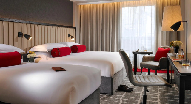 Двухместный номер Deluxe Red Cow Moran Hotel