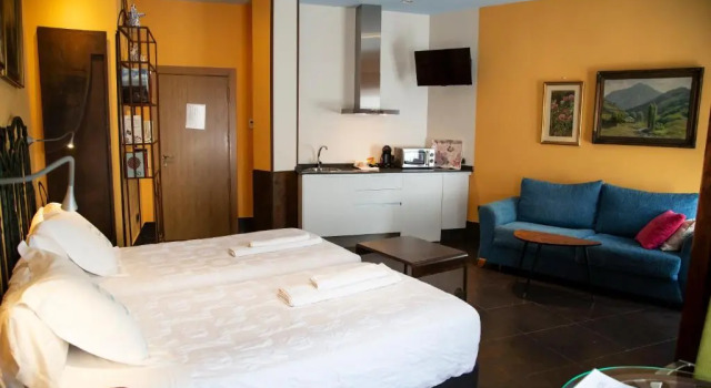 Студия Deluxe Palacio Sirvente Mieres - PARKING GRATUITO