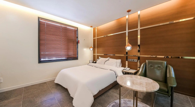 Двухместный номер Deluxe Suncheon Hound Hotel Suncheon Station Branch