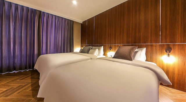 Двухместный семейный люкс Royal Brown Dot Hotel Nampo Chungmu