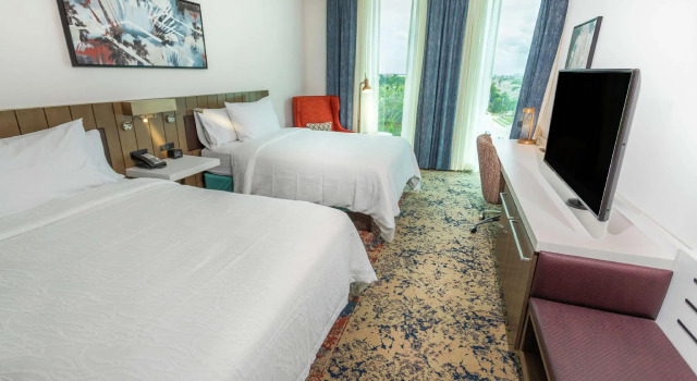 Четырёхместный номер Standard Hilton Garden Inn West Palm Beach I95 Outlets