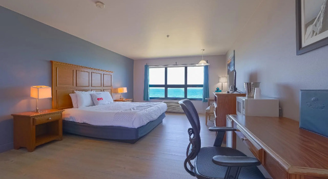 Двухместный номер Standard с видом на океан Waves Hotel NYE Beach - Newport OR