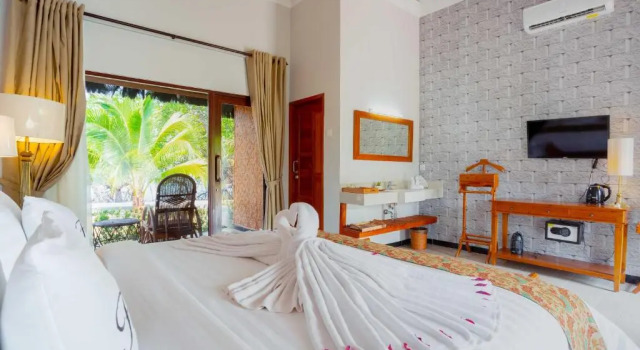 Двухместный номер Deluxe с частичным видом на море Bintan Exotica Resort By Waringin Hospitality
