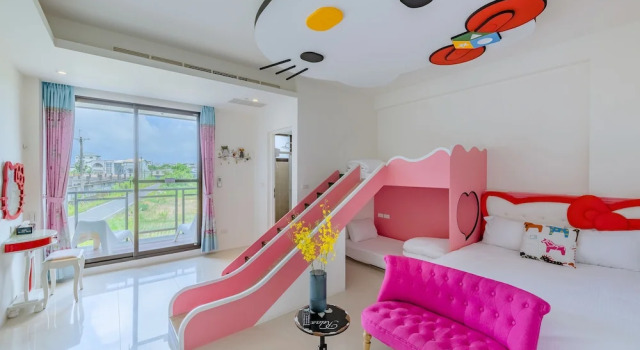 Standard Vierer Familie Zimmer 法藍旅店 宜蘭包棟首選