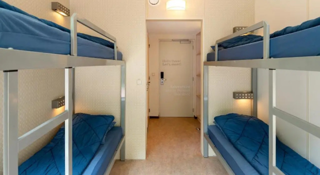 Четырёхместный номер Standard Stayokay Hostel Egmond