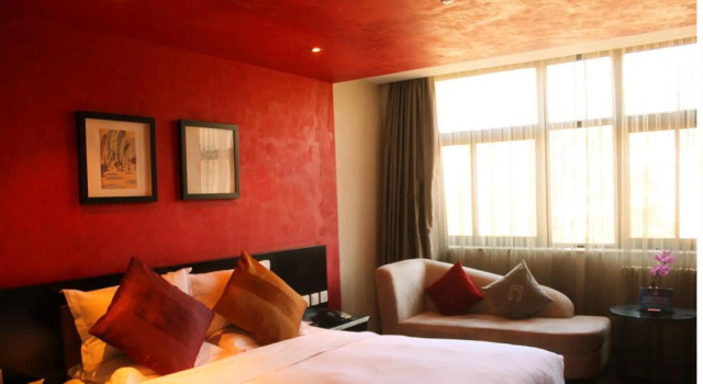 A Hotel Workers Stadium Beijing, Book Hotel Hoteller i Beijing Province med parkering, Parkering