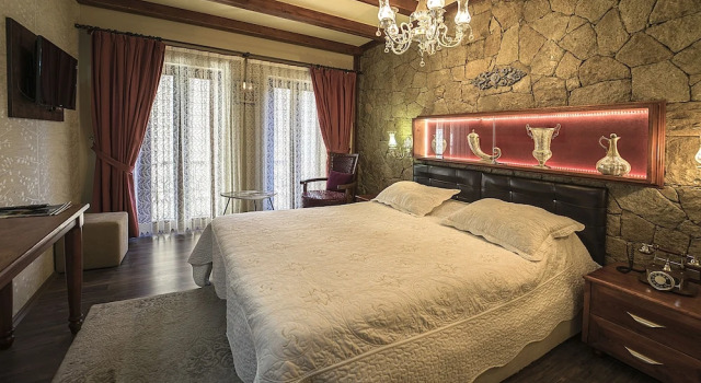 Номер Luxury Цокольный этаж Kazdaglari Karye Müze Hotel
