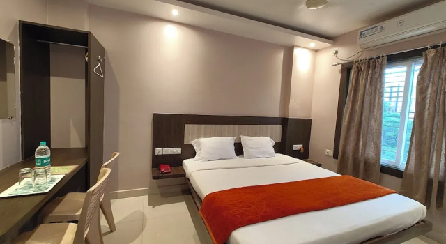 Двухместный номер Deluxe с видом на город Goroomgo Hotel Home Town Puri