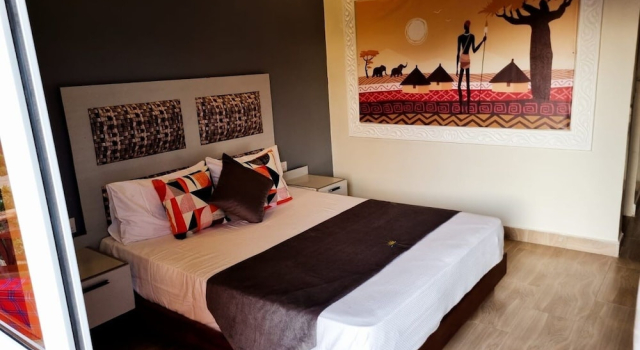 Двухместный номер Deluxe с балконом и с видом на бассейн Kili Sunrise Resort