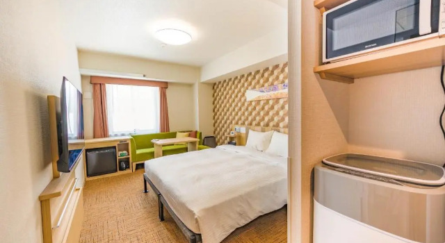 Двухместный номер Deluxe Tabino Hotel lit Matsumoto Milky white Onsen
