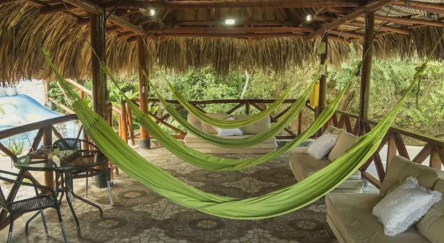 Двухместный номер Standard с балконом Ecohotel Yachay Dentro del Parque Tayrona Inside Tayrona Park