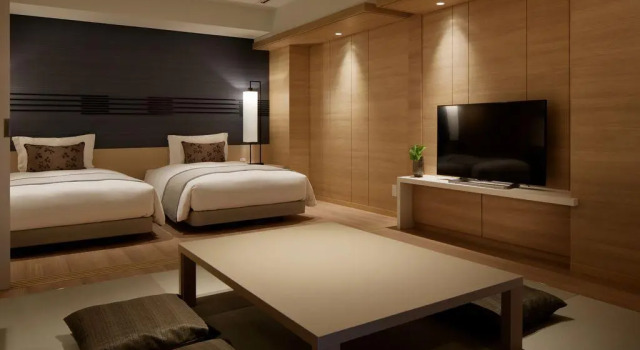 Номер Deluxe Kobe Minato Onsen Ren