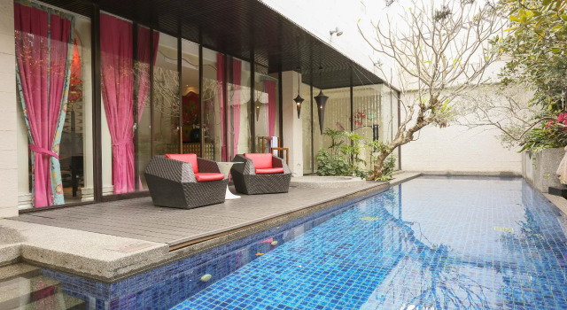 Люкс с видом на бассейн 沐蘭精品旅館-台北大直館 Mulan Boutique Hotel