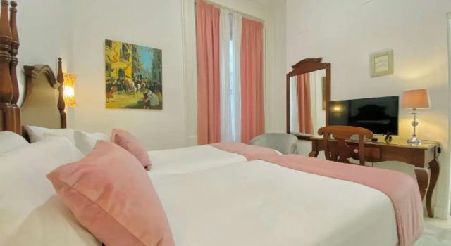 Двухместный номер Standard с балконом Hotel Boutique Las Cortes De Cádiz