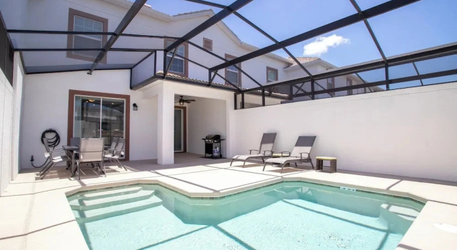 Коттедж Ravishing Four Bd w Pool Close to Disney 4947