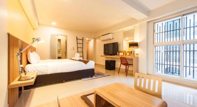 Двухместный люкс с видом на город The Golden Ville Boutique Hotel and Spa