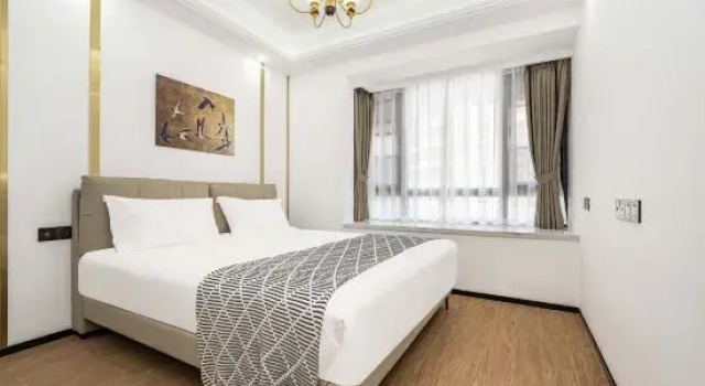 Люкс с 2 комнатами с видом на город Laike · Urban Space Design Aesthetic Homestay (Sanya HT Duty Free Joy City)