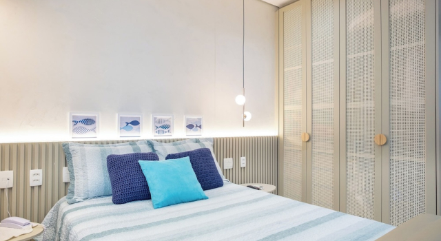Номер Standard Stay Home Luxo | 1min Praia Gonzaga | Rooftop, Piscina, Sauna & Gym