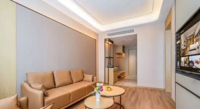 Двухместный люкс Deluxe Vienna International Hotel (Zhaoxian Yifangcheng)