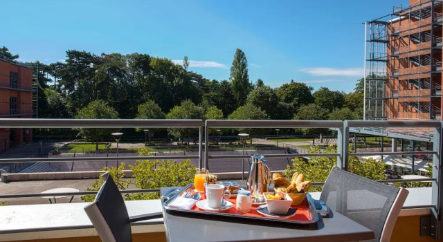 Двухместный номер Premium с балконом Crowne Plaza Lyon - Cité Internationale