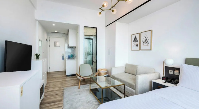 Номер Executive Golden Central Serviced Residence Shenzhen (Upper Hills)