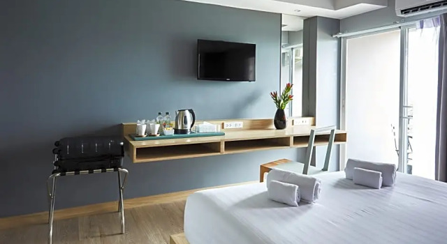 Двухместный номер Superior с балконом и с красивым видом из окна Theorie Hotel Sukhumvit 107 by SLH