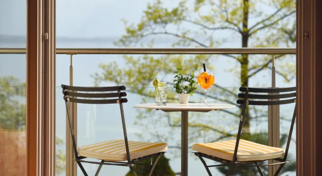 Двухместный номер Economy с видом на озеро Golf Hotel René Capt