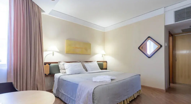 Двухместный семейный номер Standard Golden Tower Pinheiros by Fênix Hotéis