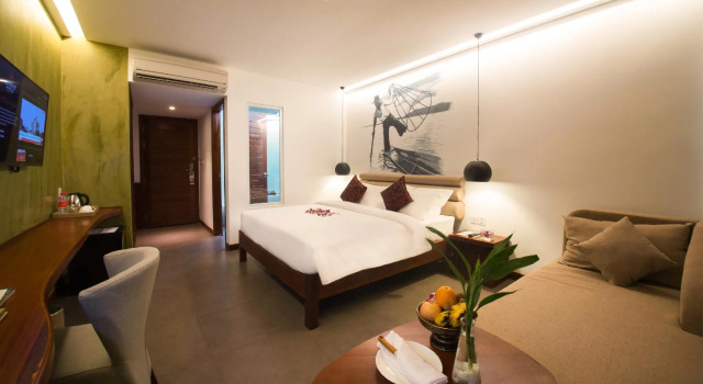 Двухместный номер Deluxe с видом на город Almond Hotel Bassac River