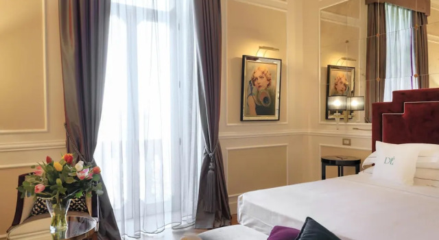 Двухместный номер Superior с видом на море Grand Hotel Des Etrangers- The Leading Hotels of the World