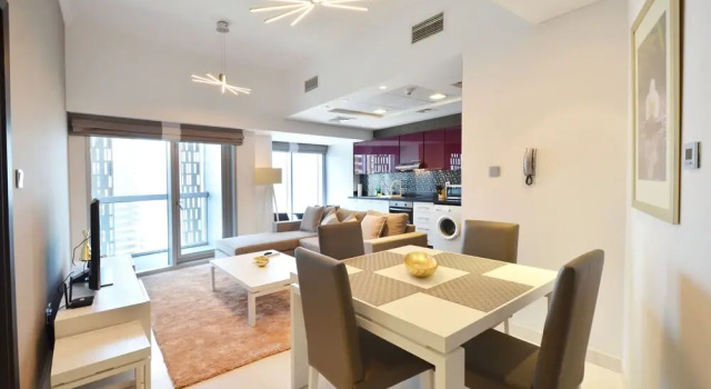 Lavish One Bedroom with Amazing Sun Deck & Pool, Забронировать Отель Отели Эмирата Дубая 4 звезды, рядом с Остановка трамвая Marina Towers, 4*