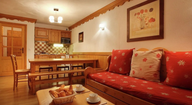Apartment on the Slopes in the big ski Area Grandes Rousses, Rezerwuj Apartament Les Grandes Rousses Owernia