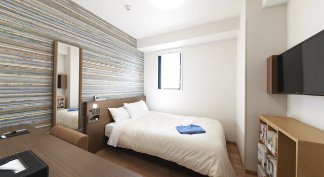 Одноместный номер Standard Hotel SunClover Koshigaya Station