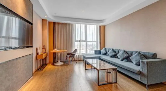 Люкс Superior Qingdao Four Seasons Beautiful Scenery Hotel