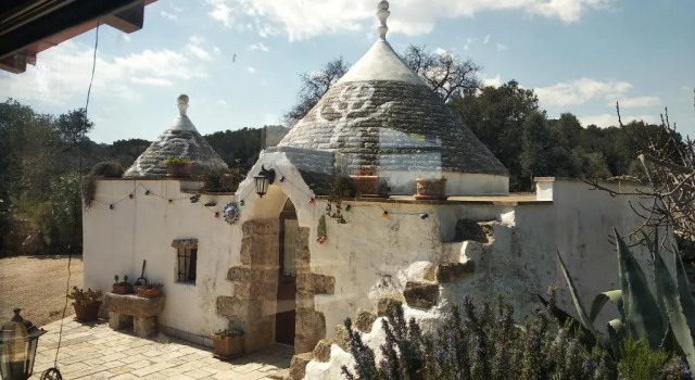 Апартаменты с видом на сад Piccolo Trullo Ostunese Le Jardin de Sophie'