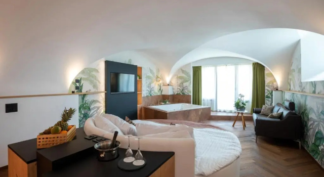Люкс Deluxe Romantik Hotel le Vignier