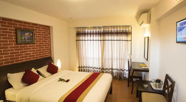 Двухместный номер Deluxe с видом на горы Hotel Himalayan Villa - Nagarkot