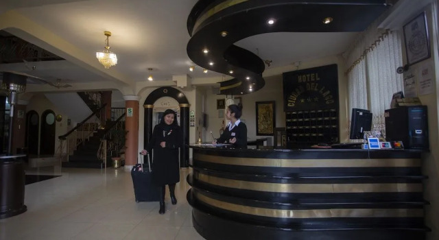 Terra Mistica Ciudad Del Lago Hotel, Rezervovat Hotel Hotely v centru Puno, hotely v centru Puno, Parkování, Snídaně