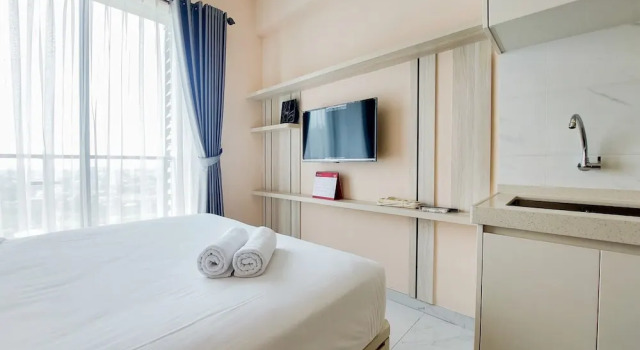 Cozy Design Studio At 21St Floor Sky House Bsd Apartment
