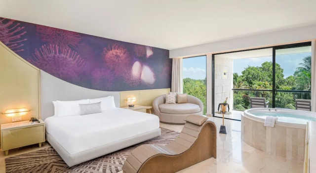 Люкс с красивым видом из окна The Eden by Desire Riviera Maya All Inclusive, Exclusively for Couples