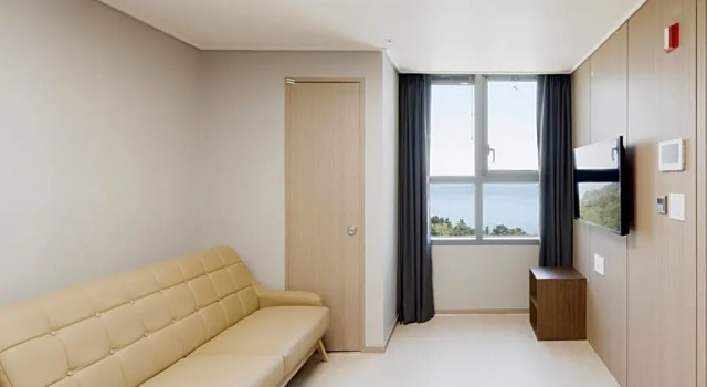 Двухместный номер Deluxe с видом на океан Donghae Oceancity Residence Hotel