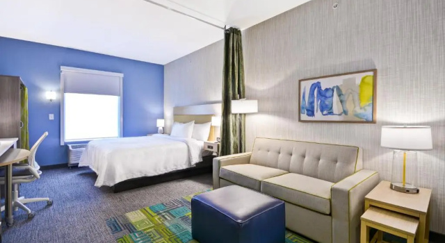 Одноместный люкс c 1 комнатой Home2 Suites By Hilton Blue Ash Cincinnati
