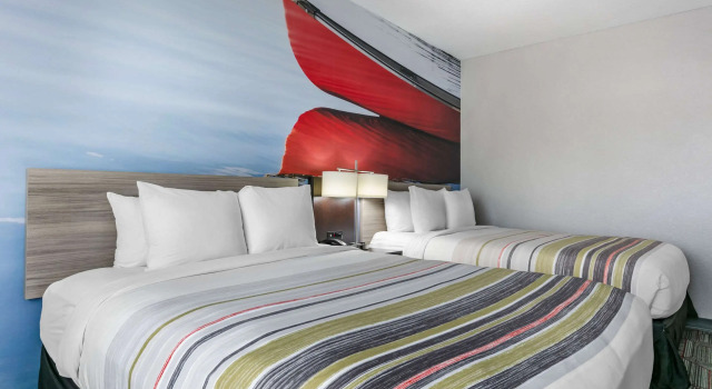 Standaard Vierpersoonskamer Country Inn & Suites Columbus-Fort Benning