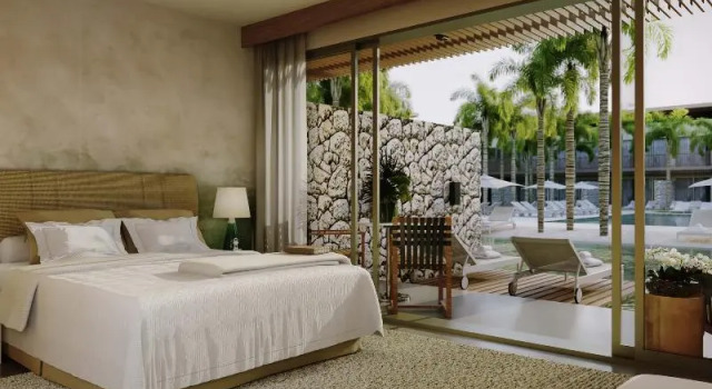 Двухместный номер Standard с балконом île de Pipa - Ma Plage Hotel