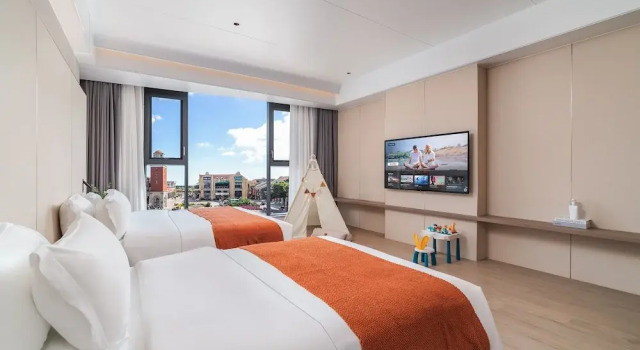 Standard Doppel Familie Zimmer mit Stadtblick Ruiyue Resort Hotel