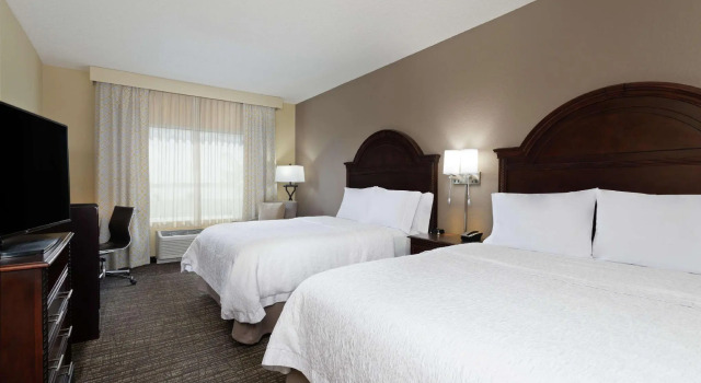 Четырёхместный номер Standard Hampton Inn & Suites Wellington