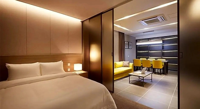 Двухместный люкс с видом на город Sejong City Osong Hotel