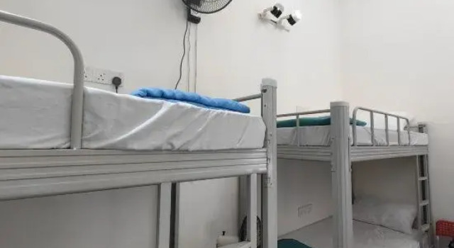 Кровать в общем номере VnV DORM HOMESTAY