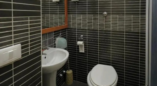 Кровать в общем номере Los Mochileros hostel